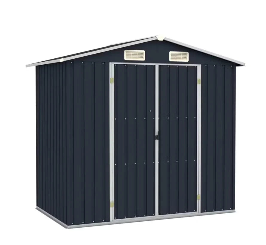 2026 Abris de Jardin Gris Mtal 205 x 183 x 129 cm -