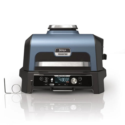 2026 2025 Ninja Woodfire Pro Connect XL Barbecue et Fumoir Électrique avec Support et Housse