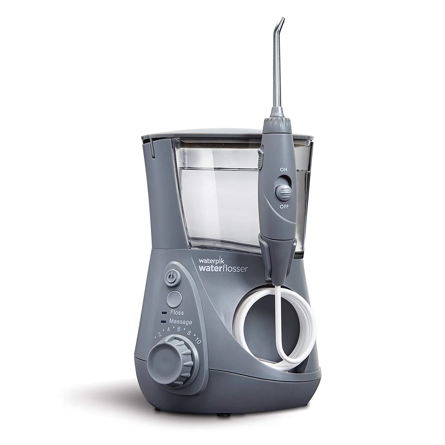 2026 2025 Waterpik Irrigateur Dentaire Électrique Professionnel Pour Dents, Modèle Aquarius WP-667 Gris Moderne