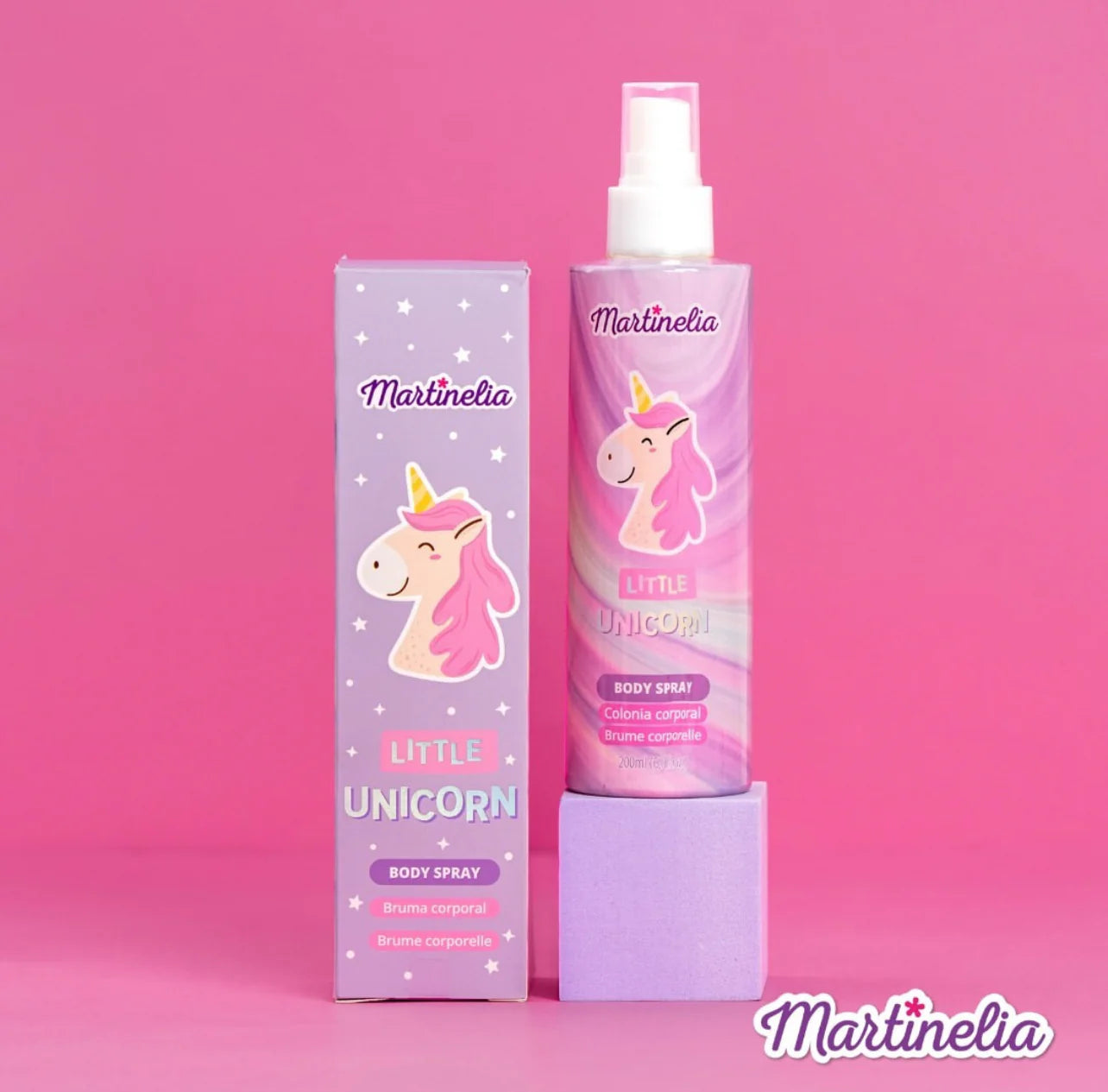 2026 Brume corporelle Little Unicorn - Édition Licorne - Martinelia (210ml)