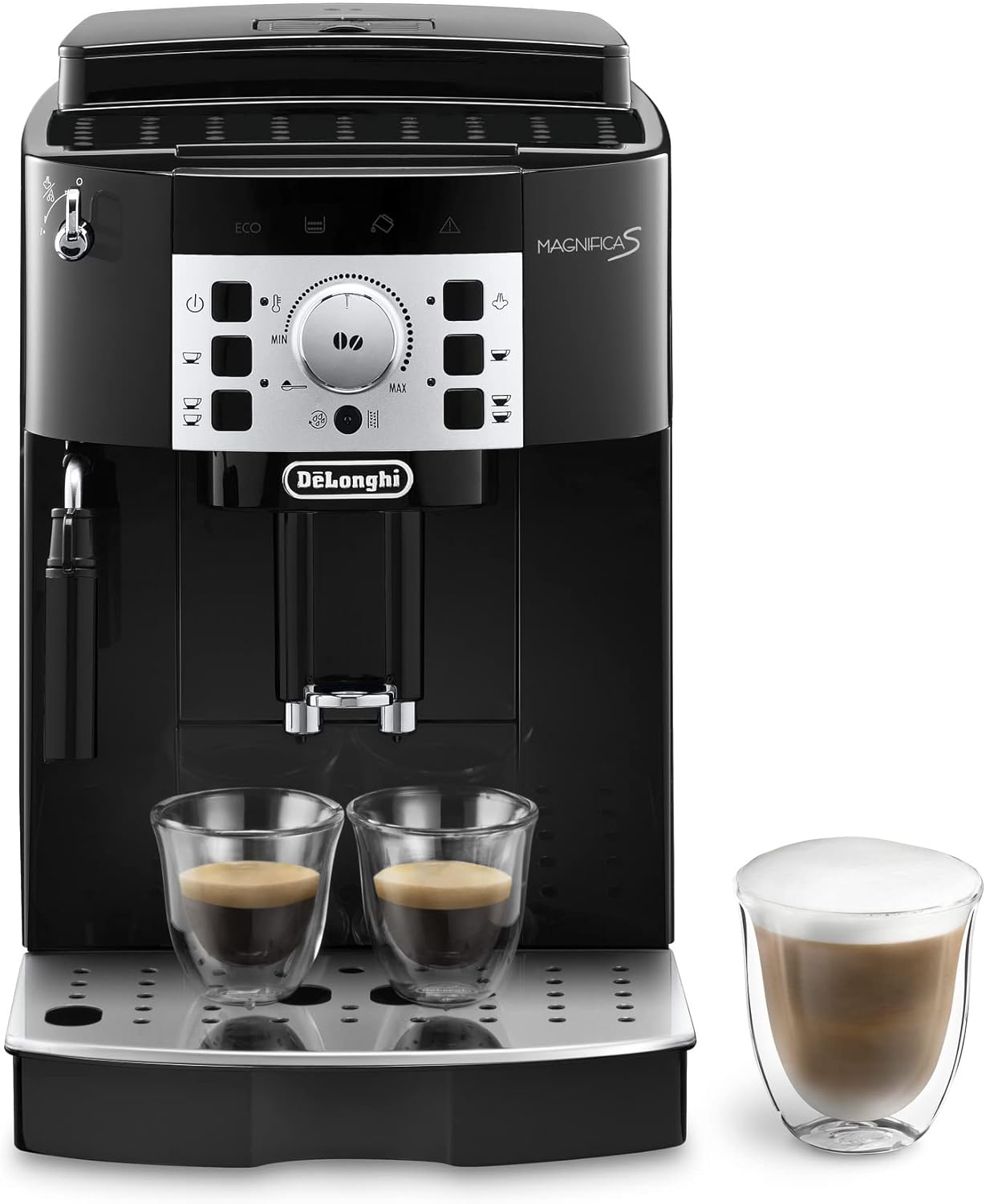 2026 Magnifica S Machine a Café Grain ECAM22.110.B, Machine Expresso et Cappuccino, 1.8L, Noir [Exclusif Amazon]
