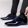 Men's Oxford Patent Leather Formal Business Shoes Lightweight Smart Style - LAKD London