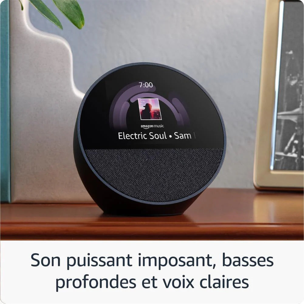 2026 Echo Spot 2025 Noir Assistant vocal connect -