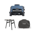 2026 2025 Ninja Woodfire Pro Connect XL Barbecue et Fumoir Électrique avec Support et Housse