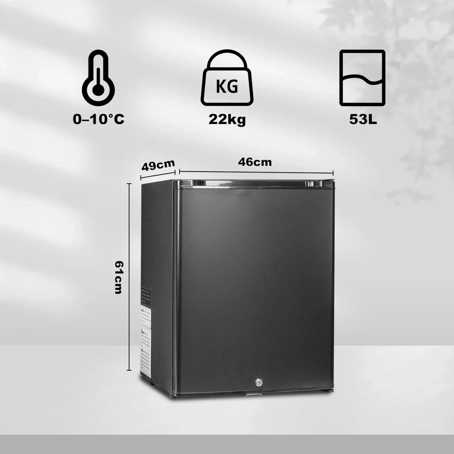 2026 SMETA Frigo 12V, Réfrigérateur Camping 12V 220V 40L, Frigo Caravane, Mini Frigo de Chambre, Frigo 12V Camping Car, Réfrigérateur pour Voiture, Van, Fourgon, Bureau, Gîte - Noir