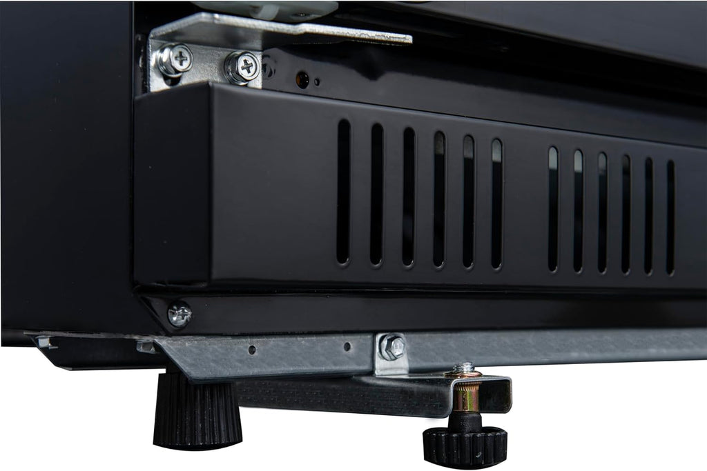 2026 METRO Professional Réfrigérateur à Boissons GSC2360B, Acier/Verre, 62 x 63.6 x 175.3 cm, 347 L, avec Serrure, Noir