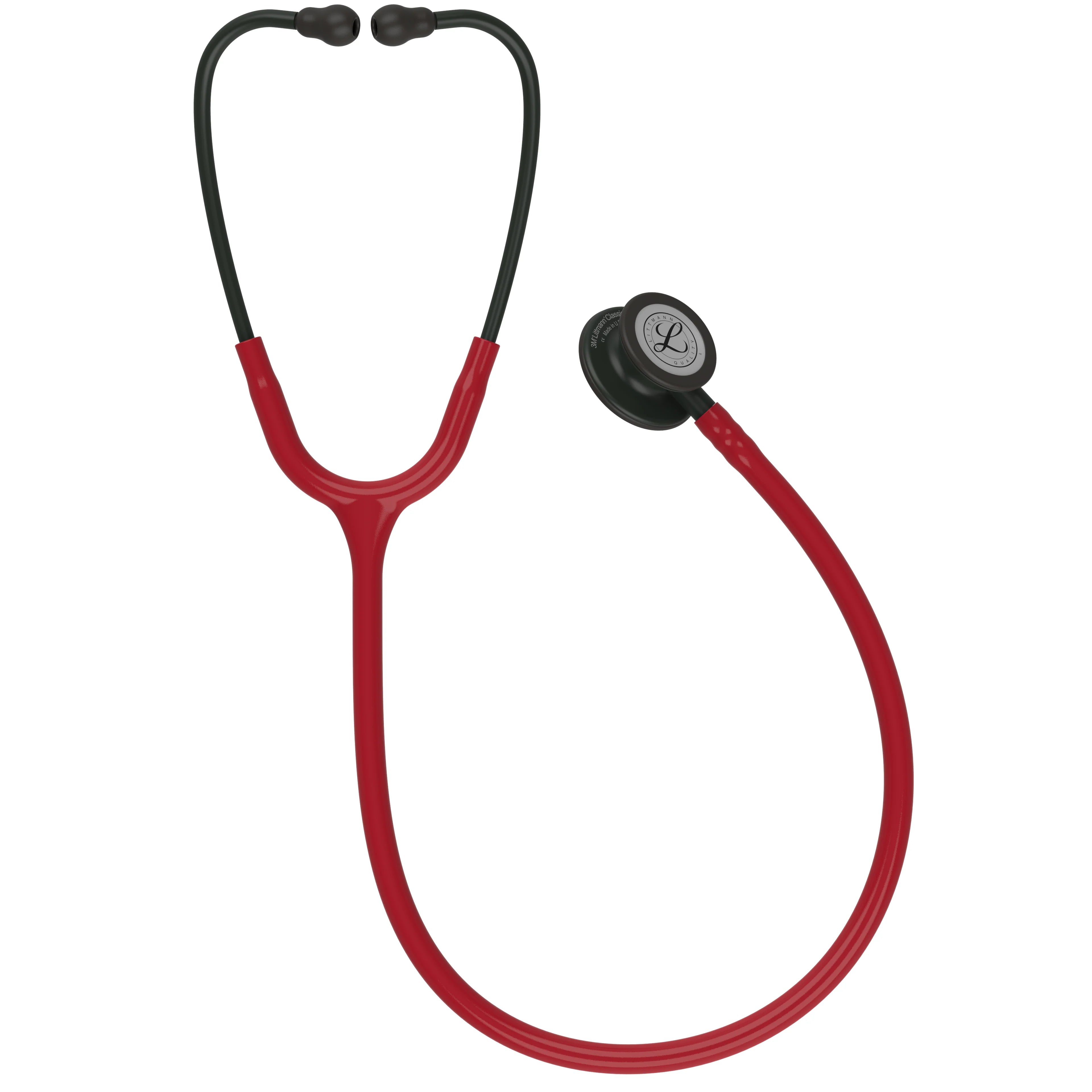 2026 2025 Stéthoscope Littmann Classic III Monitoring : Noir et Bourgogne 5868