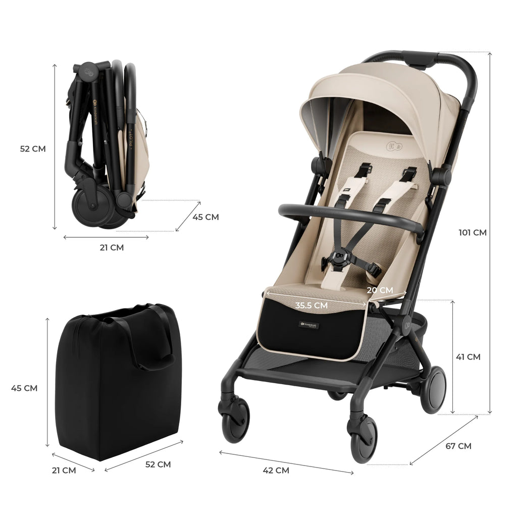2026 Poussette légère Kinderkraft PILOT 2