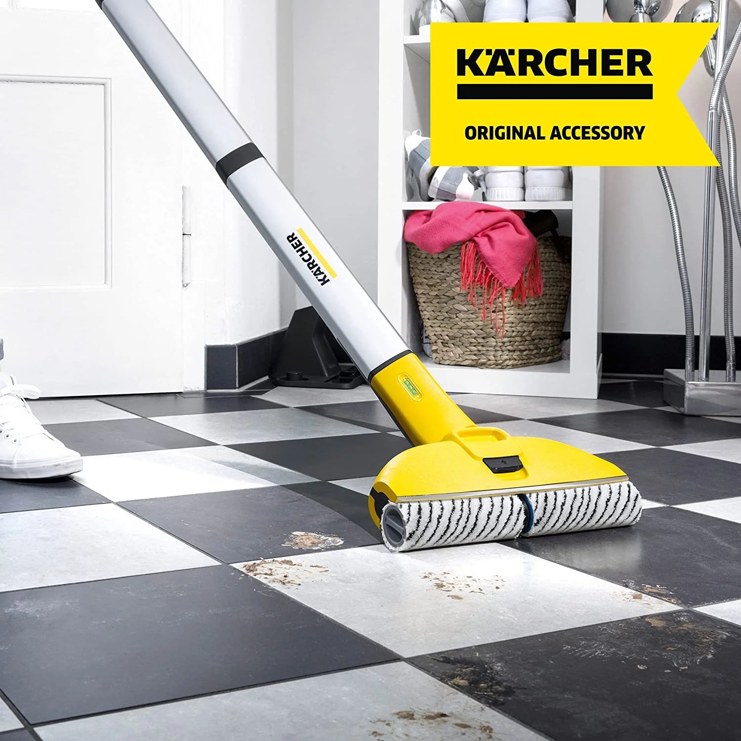 2026 2025 Kärcher Nettoyeur de Sols FC 7, Balai Électrique Sans Fil, Pour Sols Durs, Bois, Stratifié, Carrelage et Pierre
