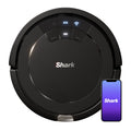 2026 2025 Aspirateur Robot Shark ION RV754 avec Wi-Fi Connecté, Noir – Nettoyage Intelligente Multi-Surfaces pour Sols Durs et Tapis avec Tri-Système de Brosses