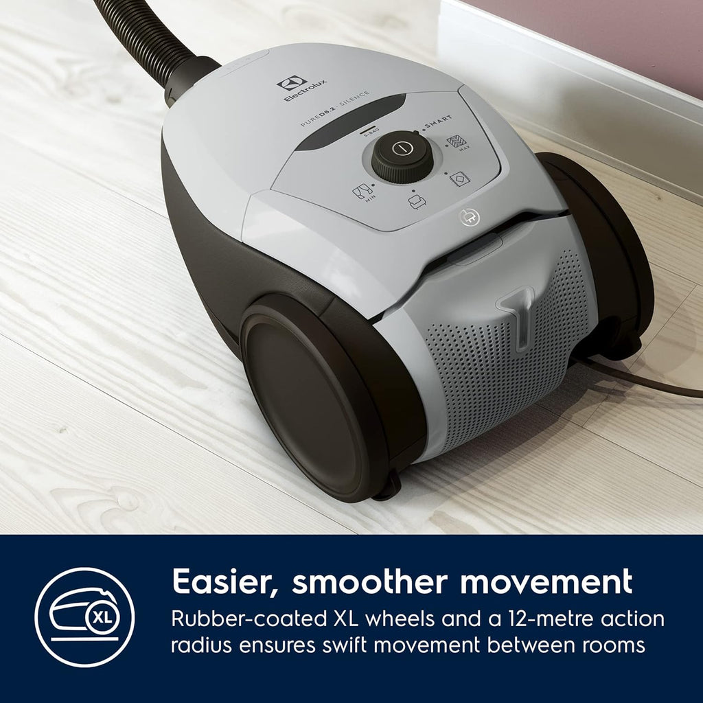 2026 2025 Electrolux PURE D8 PD82-4MG – Aspirateur Traîneau avec Sac, Silencieux 57 dB & Filtre Hygiène 12 Lavable – Édition Limitée Haute Performance