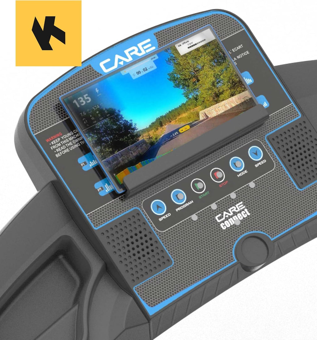 2026 - Tapis de Course connecté -Pliable-Vitesse maximale 14 Km/h- Tapis de Marche Électrique Inclinable et Pliable - 12 programmes d’entraînements -3 inclinaisons