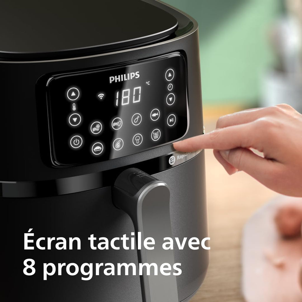 2026 2025 Friteuse à air Philips série 3000 7,2 L, fenêtre de cuisson, friteuse 16 en 1