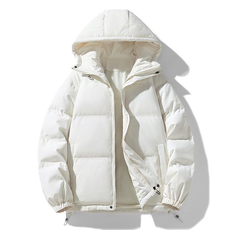 Veste à capuche en coton rembourré chaud hiver confort pour homme