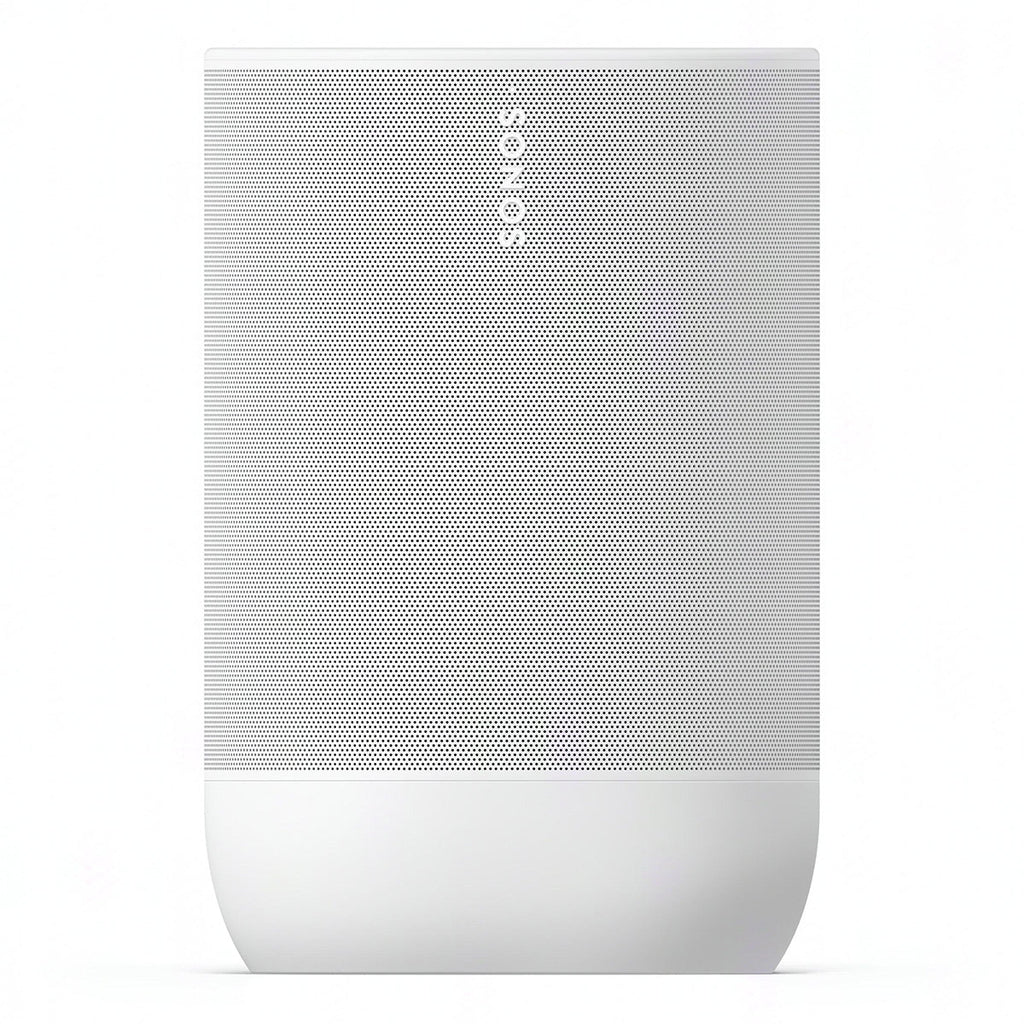 2026 2025 Sonos Move 2 – Enceinte Portable Intelligente Blanche avec Batterie 24 Heures, Bluetooth et Wi-Fi, Résistante à l’Eau, Son Stéréo Puissant et Commande Vocale