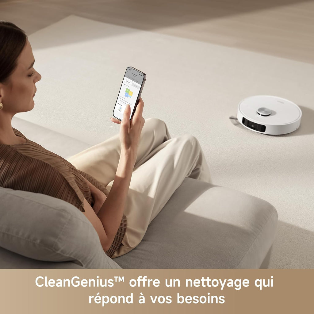 2026 L10s Ultra Gen 2 Robot Aspirateur Laveur 10 000 Pa, Technologie MopExtend RoboSwing, Base Entièrement Automatique, Mode Animaux, 32 réglages de niveau d'eau, Système de lavage des sols DuoScrub