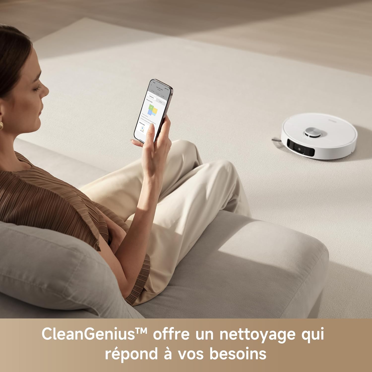2026 L10s Ultra Gen 2 Robot Aspirateur Laveur 10 000 Pa, Technologie MopExtend RoboSwing, Base Entièrement Automatique, Mode Animaux, 32 réglages de niveau d'eau, Système de lavage des sols DuoScrub