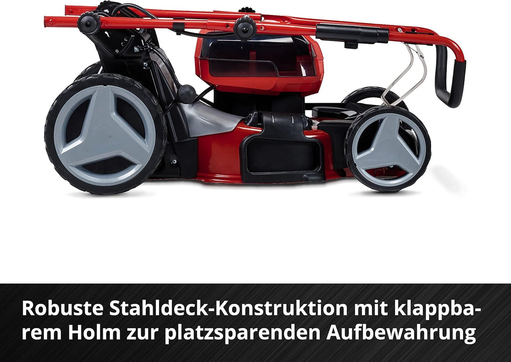 2026 2025 Einhell Professional GP-CM 36/47 S HW – Tondeuse Gazon Sans Fil 36V, Autotractée, Moteur Sans Charbon, Édition Limitée avec 4 Batteries 4,0Ah