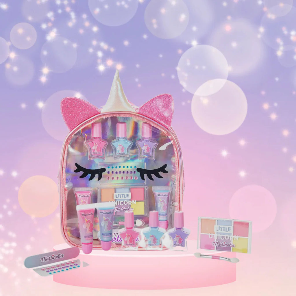 2026 Sac à dos trousse cosmétiques - Édition Licorne - Martinelia
