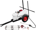 2026 Pulvéristeur pour Quad VTT 60L avec Remorque Maxblast 12V Buses de Flèche Pulvérisation et Accessoires Fertilisants Pesticides Agriculture