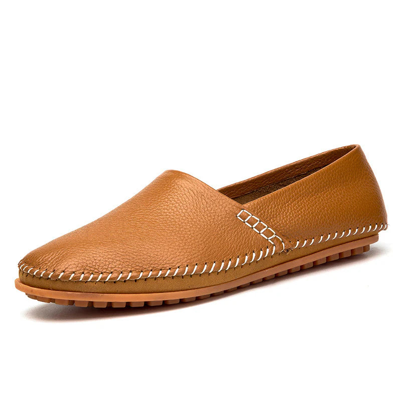 2026 Men's Comfortable Rubber Sole Slip On Casual Driving Loafers