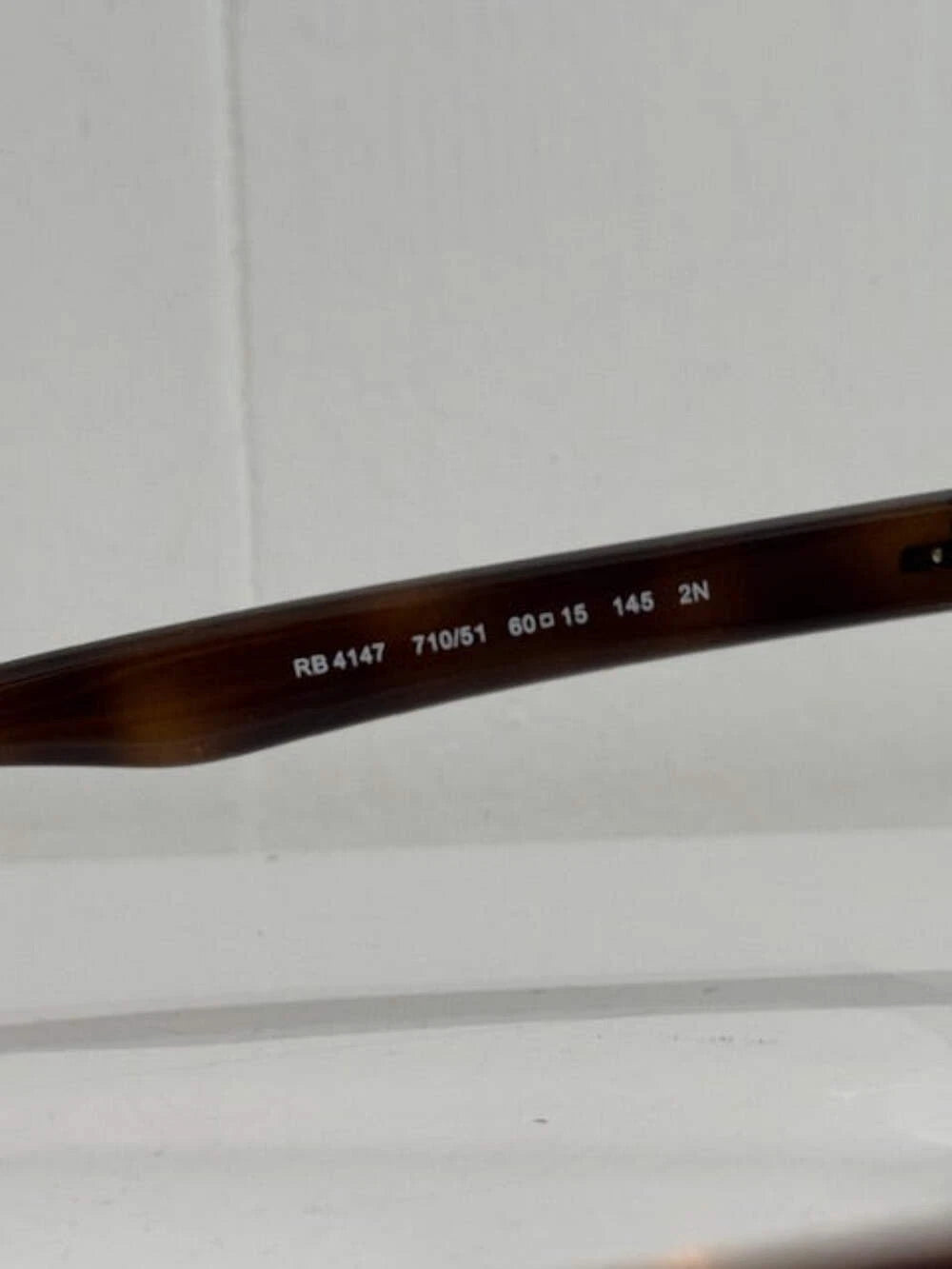 2026 2025 Lunettes de Soleil Ray-Ban 4147 Boyfriend Havana 710/51 60 18 145 Brun Dégradé