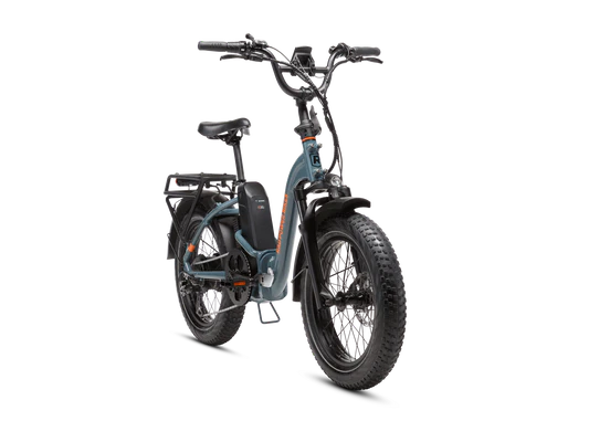 2026 Vélo électrique pliant Rad Power Bikes RadExpand 5 blanc
