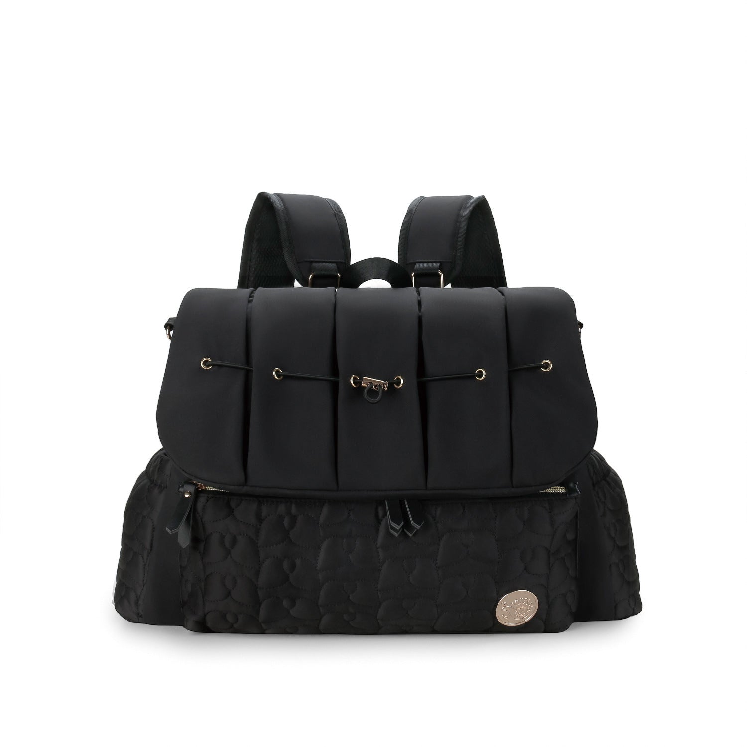 Women's Waterproof Quilted Mummy Shoulder Multi Functional Bag - LAKD London