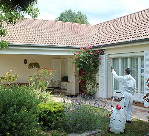2026 PHOENIX - Pulvérisateur Électrique Pro Sprayer III 30L Option Rinçage – Pulvérisateur Électrique Toiture Longue Portée à Batterie Rechargeable, Débit 240 L/H, Tuyau 8m - 2 Batteries