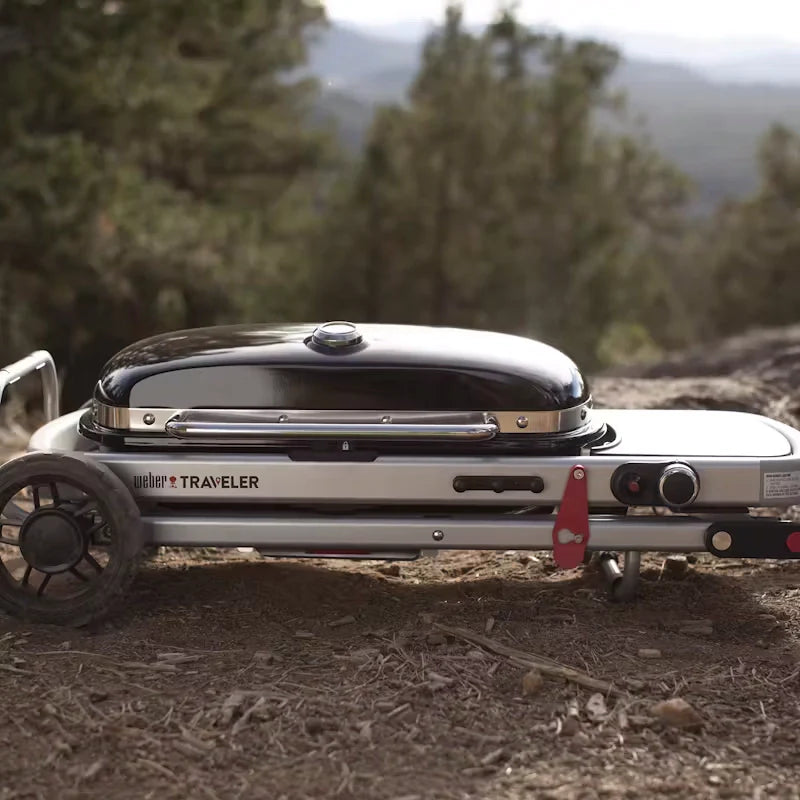 2026 2025 Weber Traveler Barbecue à gaz pliable portable