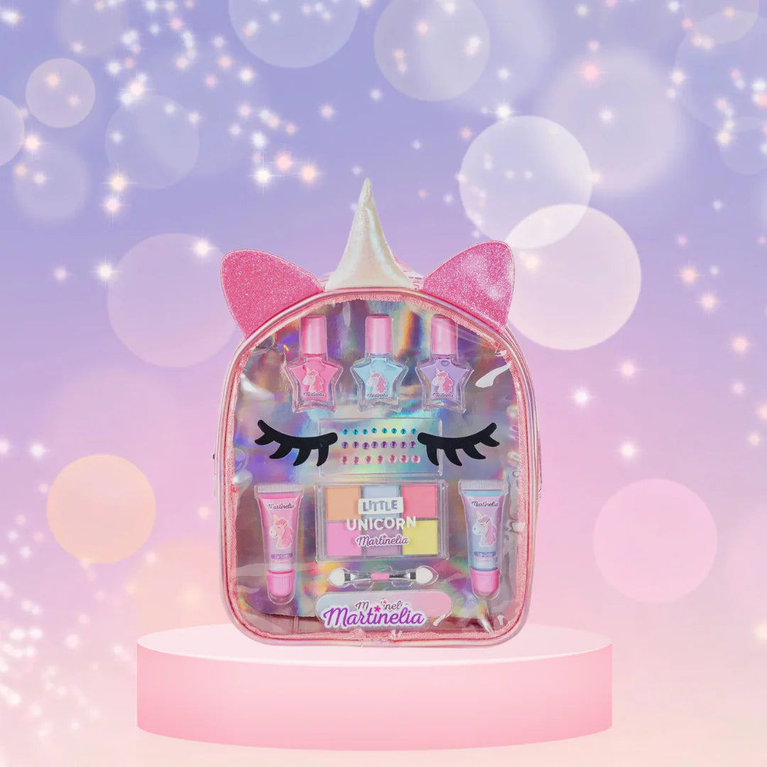 2026 Sac à dos trousse cosmétiques - Édition Licorne - Martinelia