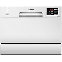 2026 COMFEE’ TD602E-W | Lave-vaisselle Compact 6 Couverts
