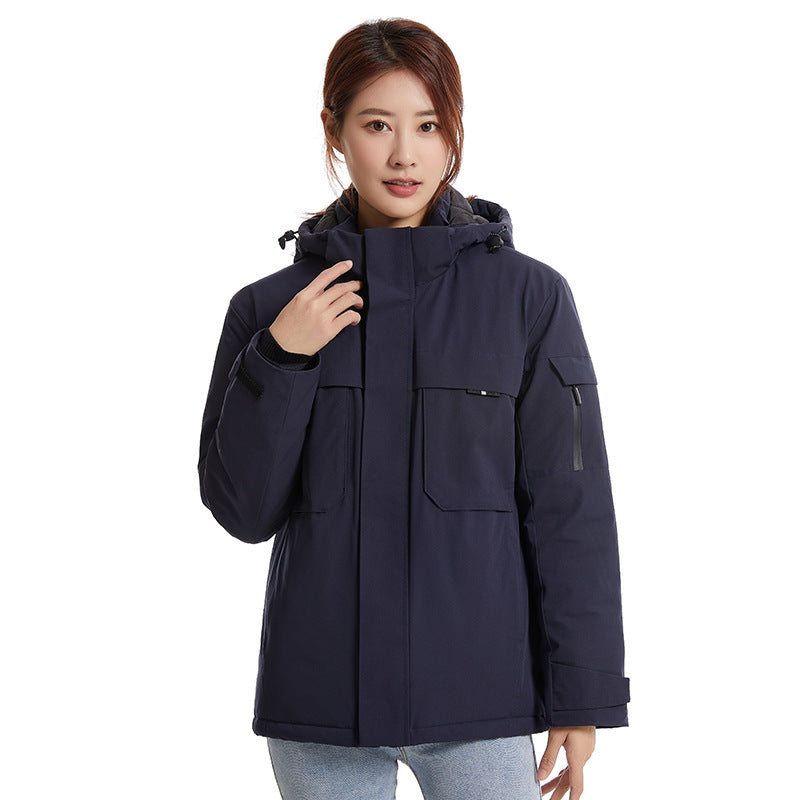 Veste chauffant padding chauffage intelligent rechargeable technology unisexe