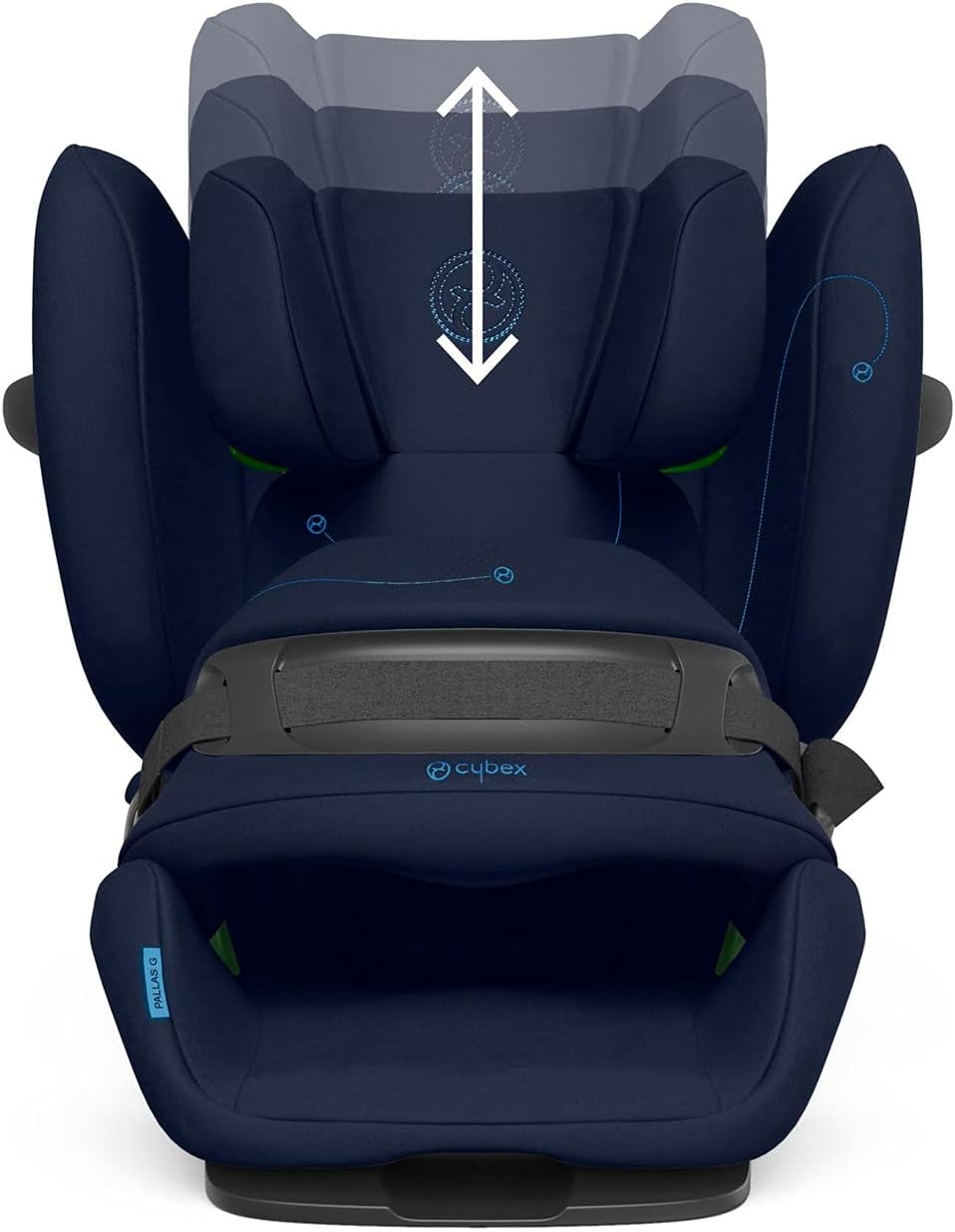 2026 Cybex Pallas G2 Plus/Stormy Blue-light blue PU1