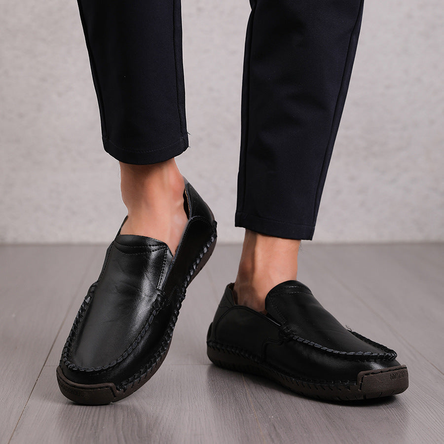 Mocassins léger en cuir confort pour homme