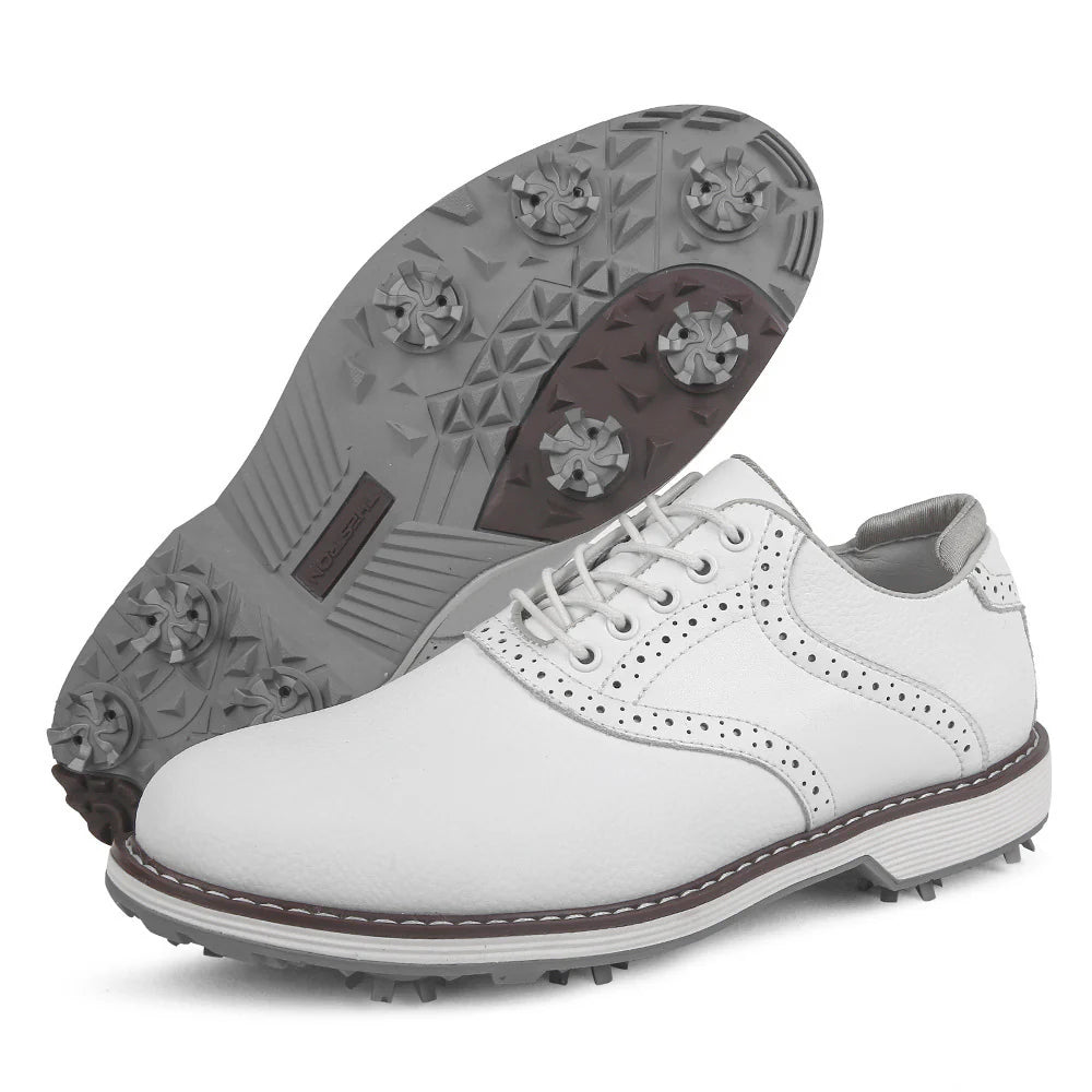 2026 Men's Bullock Oversized Style Golf Shoes Flat Rubber Sole