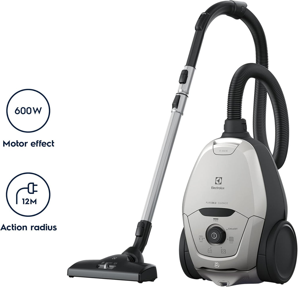 2026 2025 Electrolux PURE D8 PD82-4MG – Aspirateur Traîneau avec Sac, Silencieux 57 dB & Filtre Hygiène 12 Lavable – Édition Limitée Haute Performance