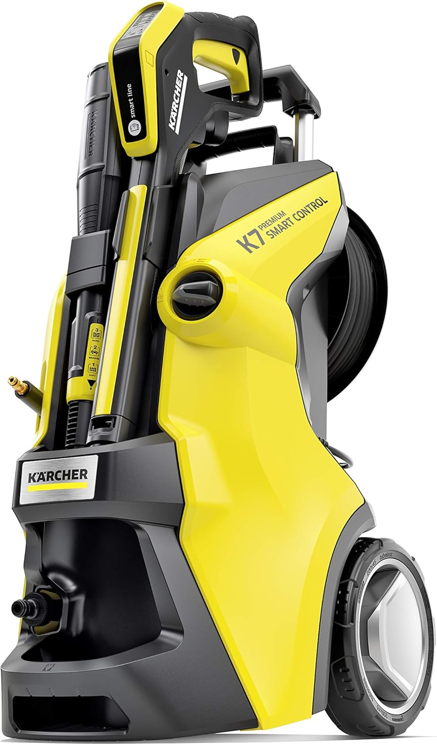 2026 Nettoyeur haute pression Karcher K 7 Premium Smart Control Flex Home - 180 bars - 600 L/h - connecté - tambour enrouleur - brosse terrasse