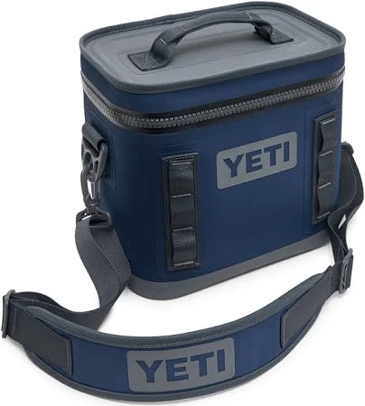 2026 2025 Glacière portable YETI Navy Hopper Flip 8 – Compacte, Isolée et Personnalisable pour Camping, Pêche ou Voyages Solo