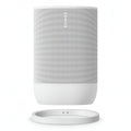 2026 2025 Sonos Move 2 – Enceinte Portable Intelligente Blanche avec Batterie 24 Heures, Bluetooth et Wi-Fi, Résistante à l’Eau, Son Stéréo Puissant et Commande Vocale