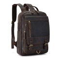 Men's Vintage Horse Leather Backpack Large Capacity Travel - LAKD London