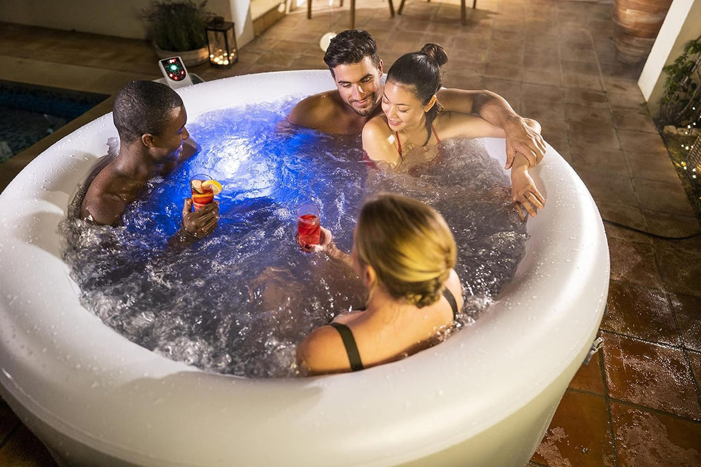2026 Spa gonflable rond BESTWAY Lay-Z-Spa® Miami Airjet™ 2 - 4 personnes