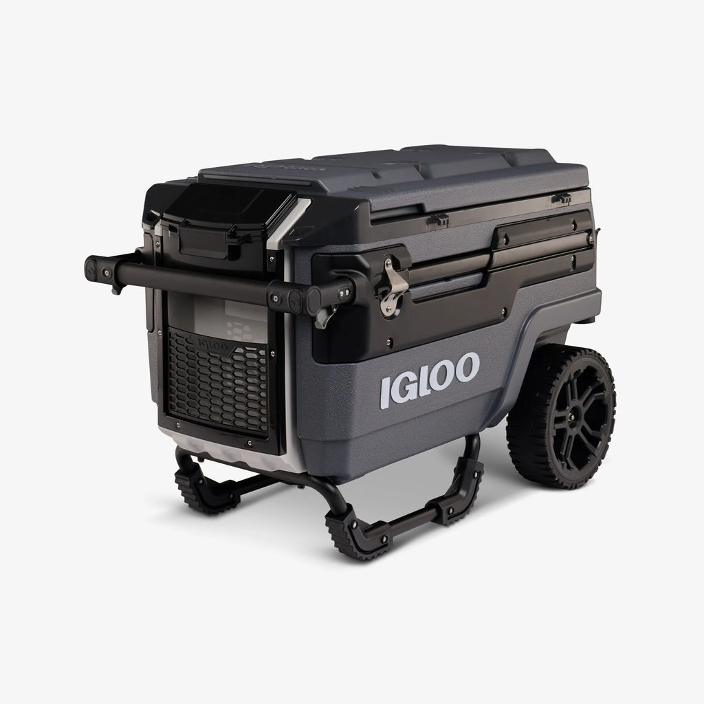 2026 2025 Glacière Trailmate® Journey 70 Qt – Grand Modèle Tout-Terrain avec Roues Lisses, Poignée Télescopique et Isolation THERMECOOL™