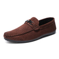 Mocassins imperméable en cuir décontracté pour homme