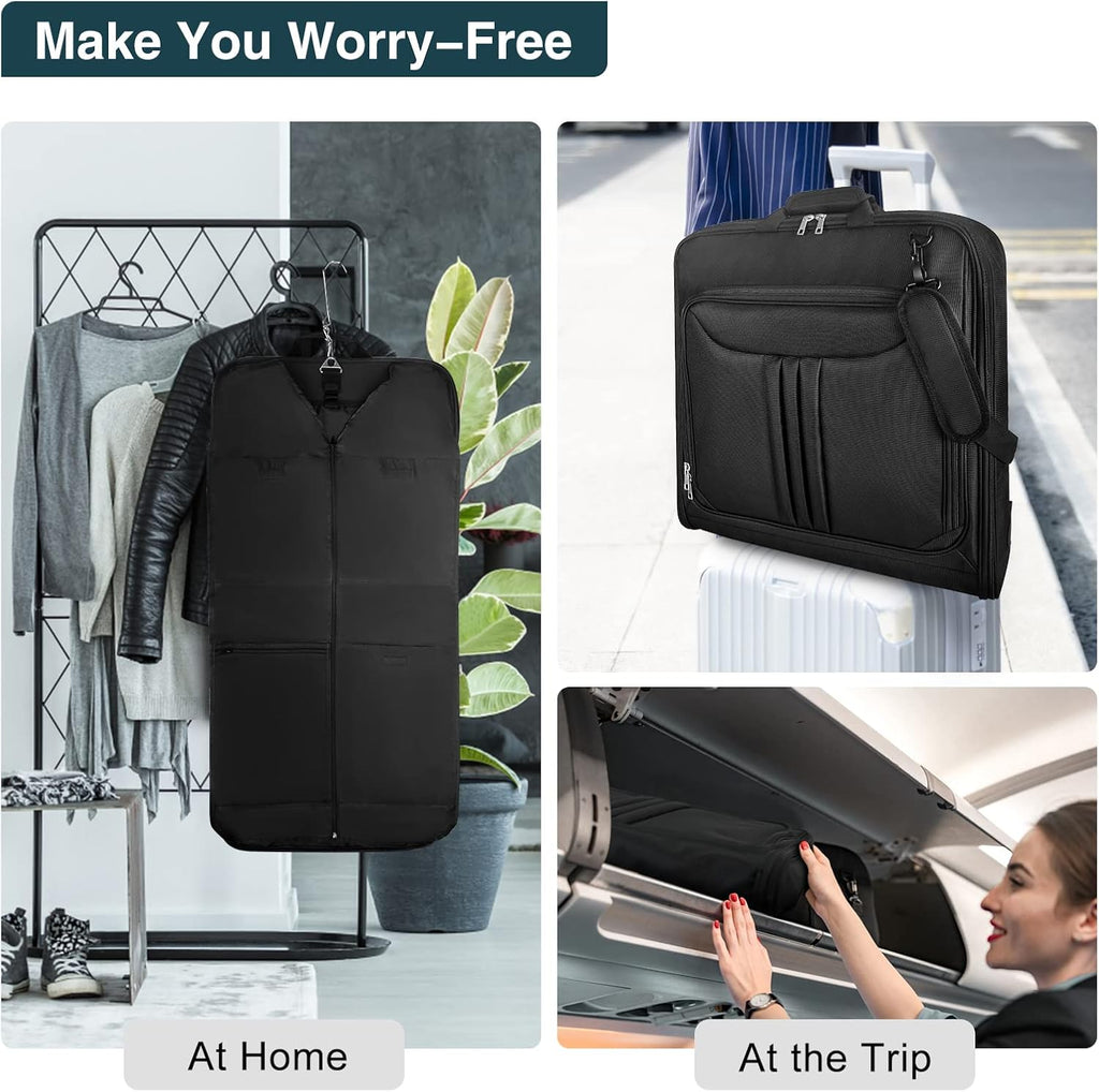 Foldable Waterproof Travel Garment Bag – Carry-On Suit Organizer with Strap | Bowlift